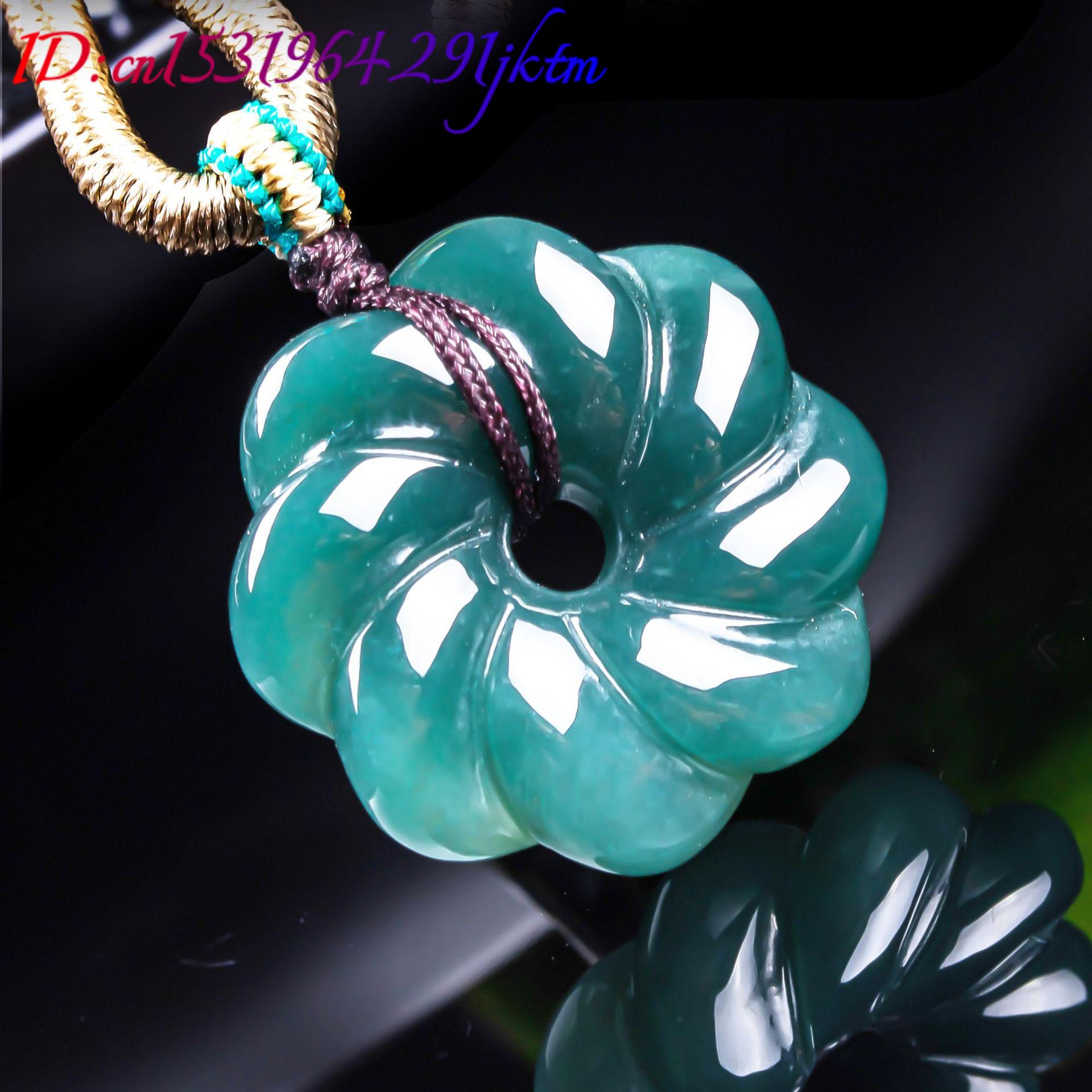 Natural Burmese Jadeite Flower - Women'S Accessories ulasan dan harga