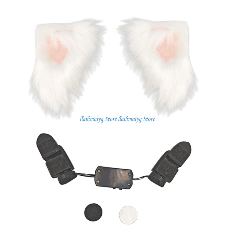 573B Electric Cats Ear Hairban - Women Accessories Description ulasan dan harga