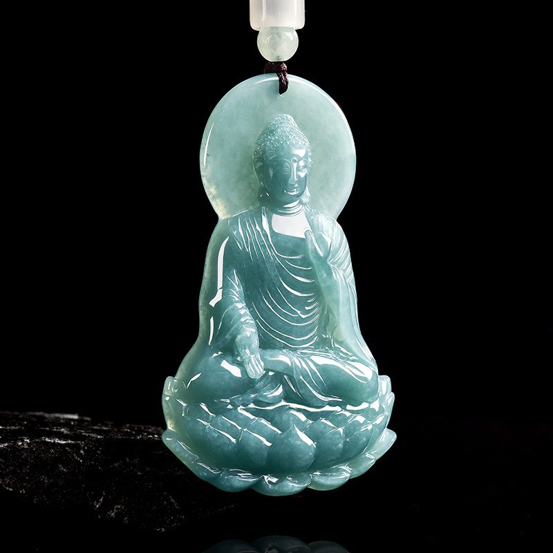 Natural Burmese Jadeite Buddha - Women'S Accessories ulasan dan harga