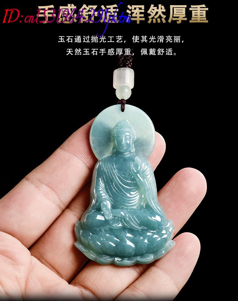 Natural Burmese Jadeite Buddha - Women'S Accessories ulasan dan harga