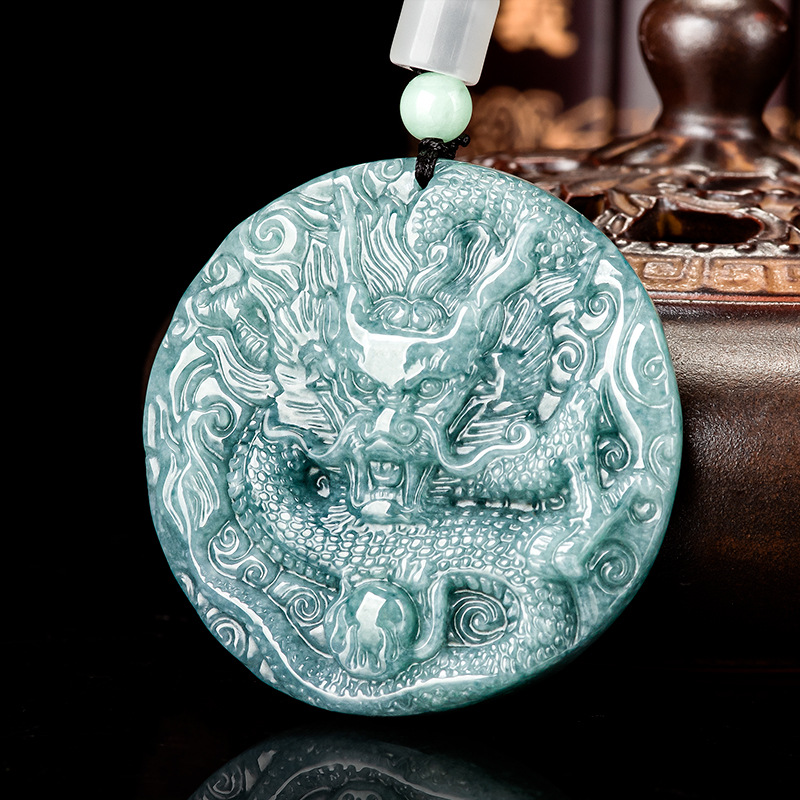 Burmese Jadeite Dragon Pendant - Women'S Accessories ulasan dan harga