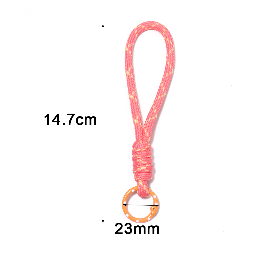 5pcs/lot Colorful Braided Keyc - Women Accessories Holder ulasan dan harga