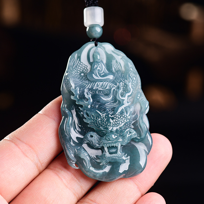 Natural Burmese Jadeite Dragon - Women'S Accessories ulasan dan harga