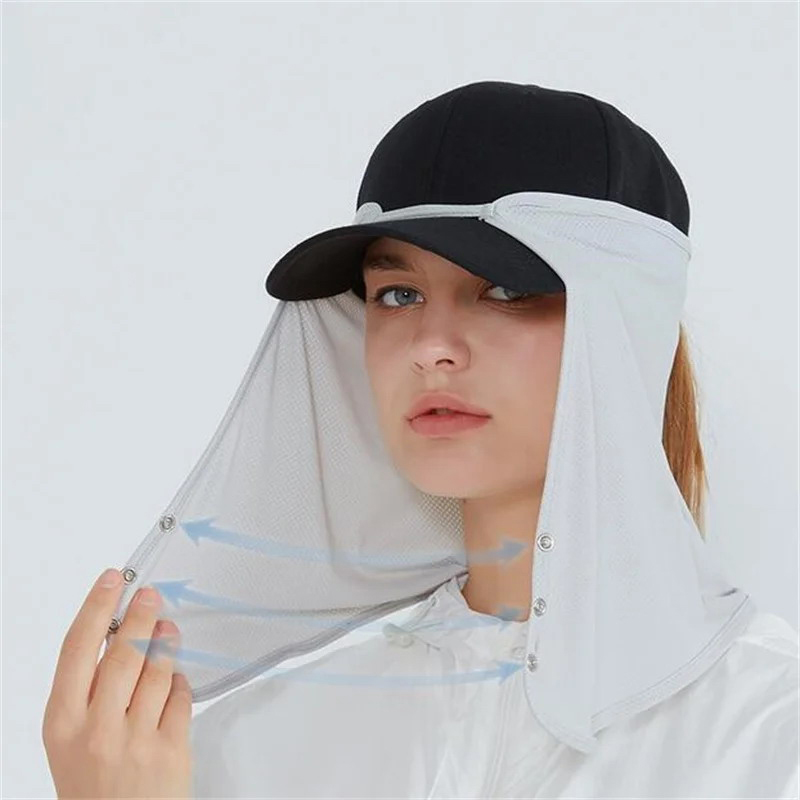 Quick Drying Fishing Cap Face  - Women'S Golf Accessories ulasan dan harga
