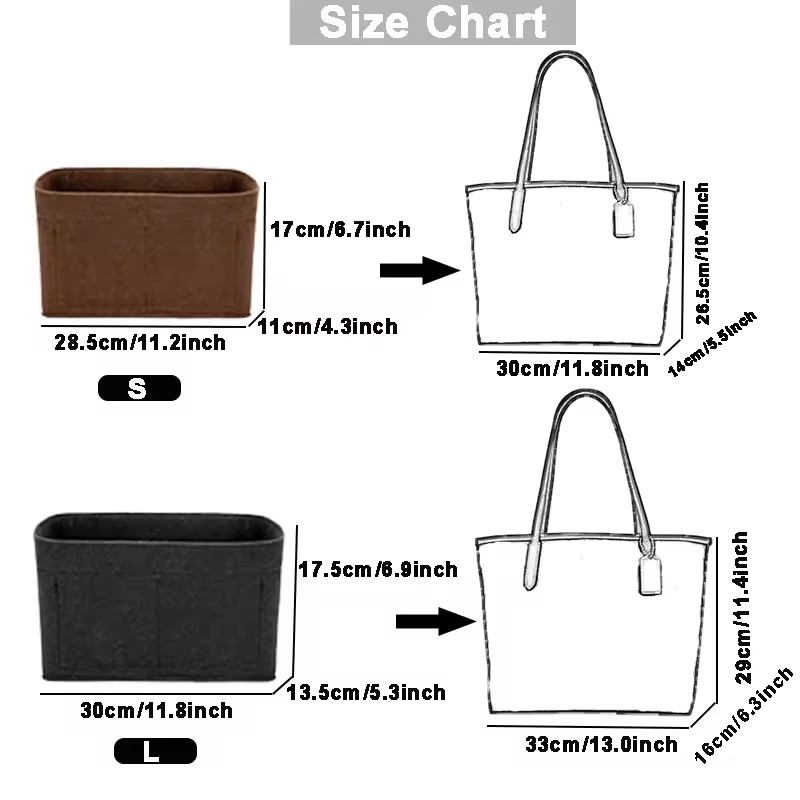 Bag Organizer Felt Liner Pocke - Women'S Accessories Coach ulasan dan harga
