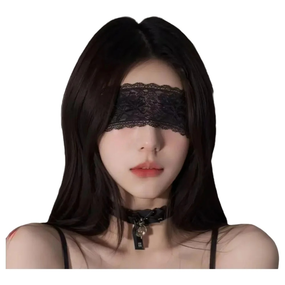 Sexy Lace Eye Mask Black Flora - Women'S Accessories ulasan dan harga