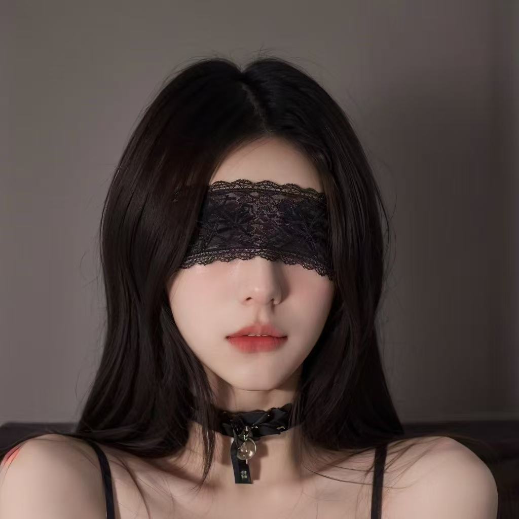 Sexy Lace Eye Mask Black Flora - Women'S Accessories ulasan dan harga