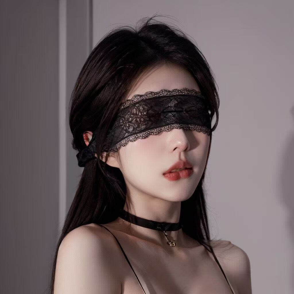 Sexy Lace Eye Mask Black Flora - Women'S Accessories ulasan dan harga