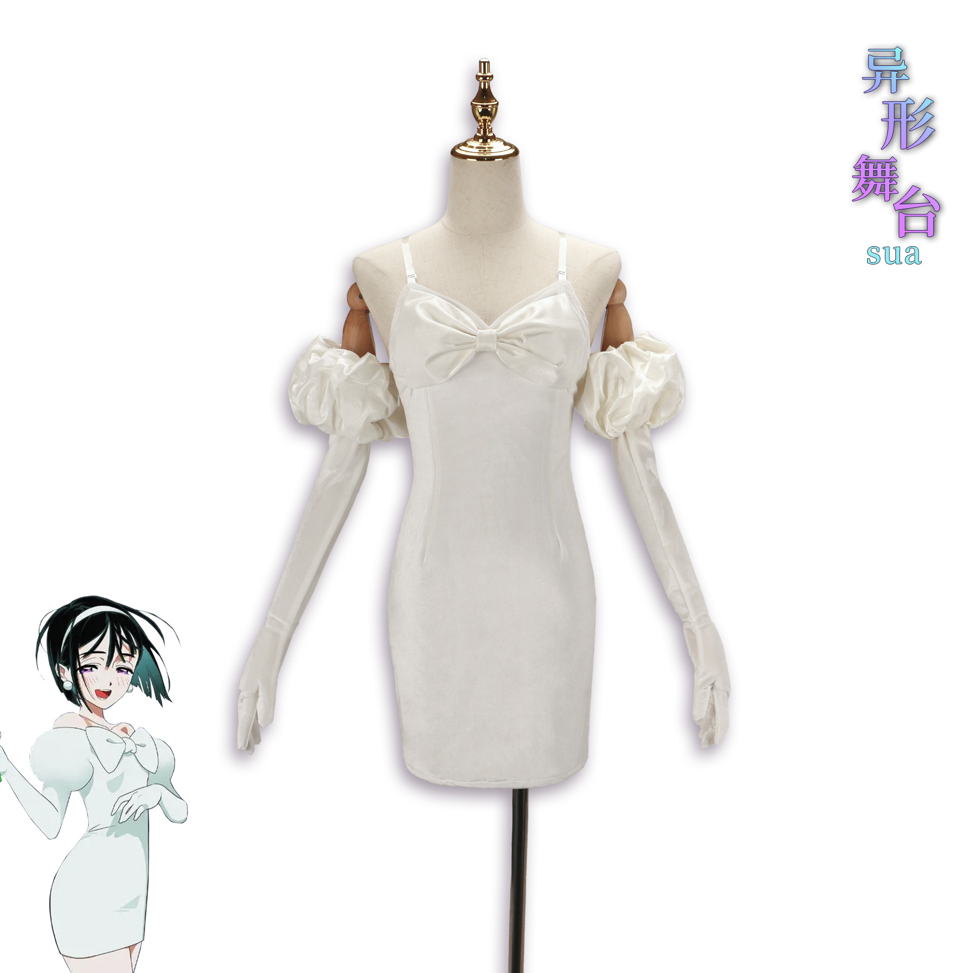 Anime Alien Stage Sua Cosplay  - Women Accessories Earrings ulasan dan harga