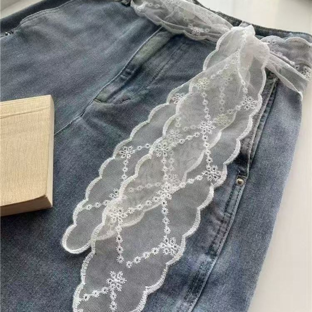Sweet White Lace Belt for Wome - Women'S Accessories ulasan dan harga