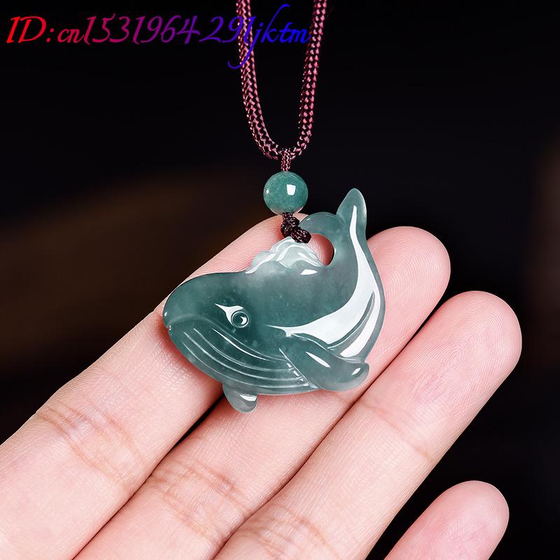 Natural Burmese Jadeite Whale  - Women'S Accessories ulasan dan harga