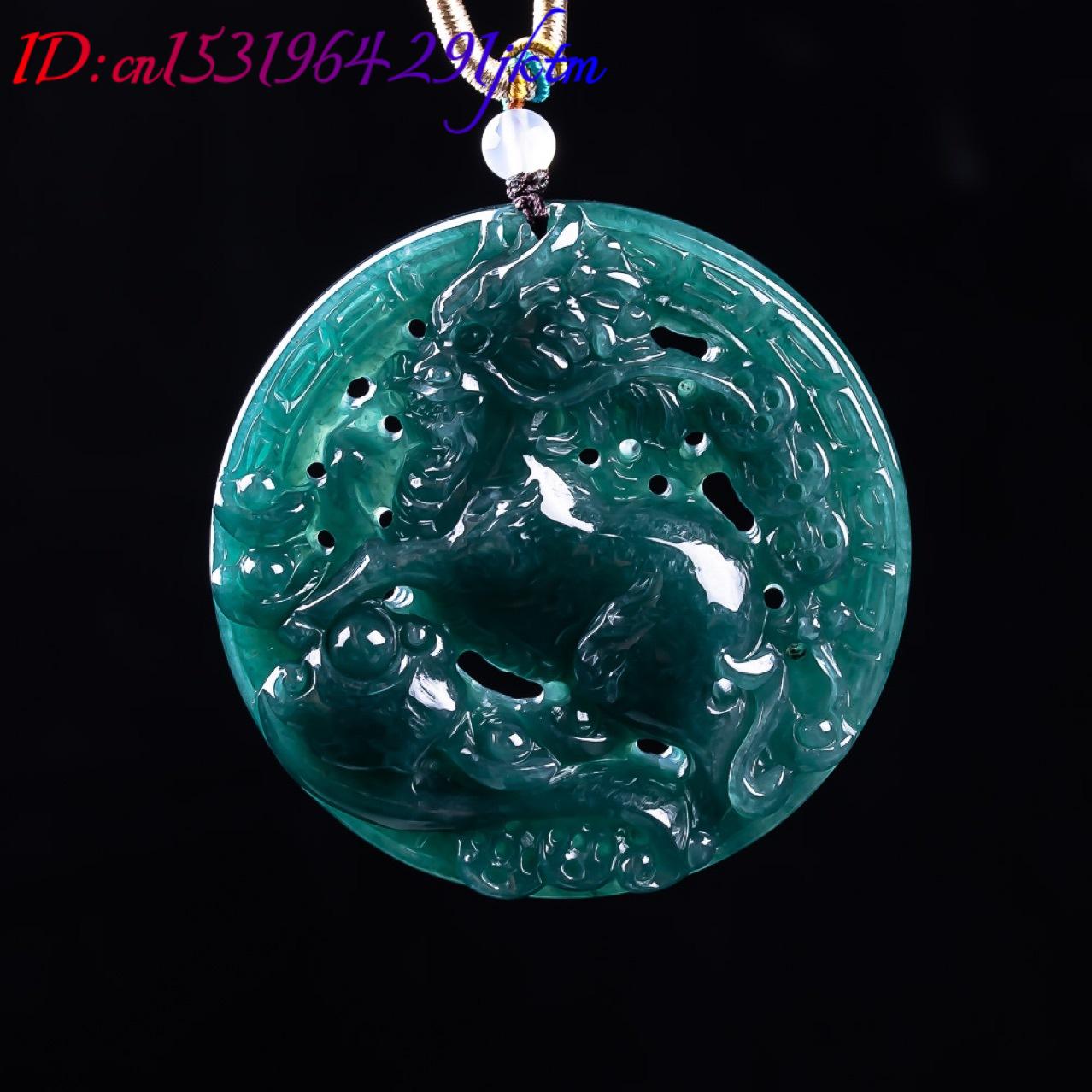 Burmese Jadeite Dragon Pendant - Women'S Accessories ulasan dan harga