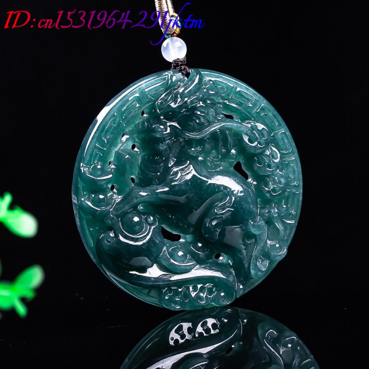 Burmese Jadeite Dragon Pendant - Women'S Accessories ulasan dan harga