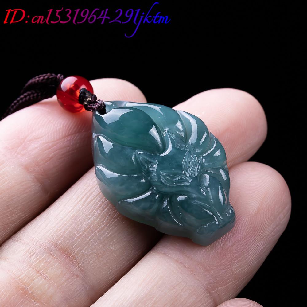 Natural Burmese Jadeite Fox Pe - Women'S Accessories ulasan dan harga