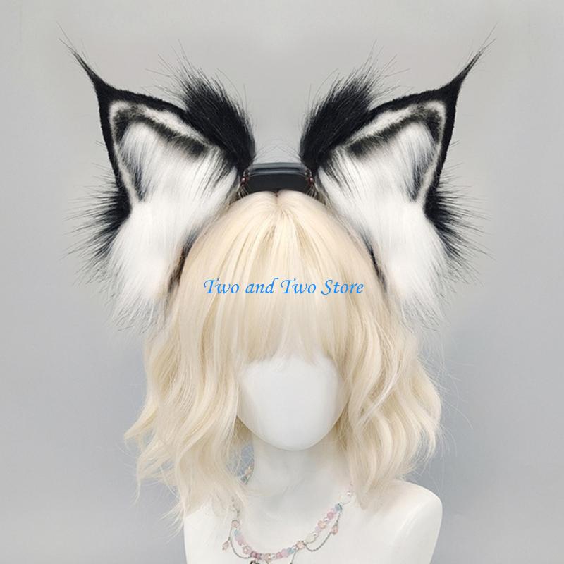 HX6F Lovely Plush Animated Ear - Women Accessories Description ulasan dan harga