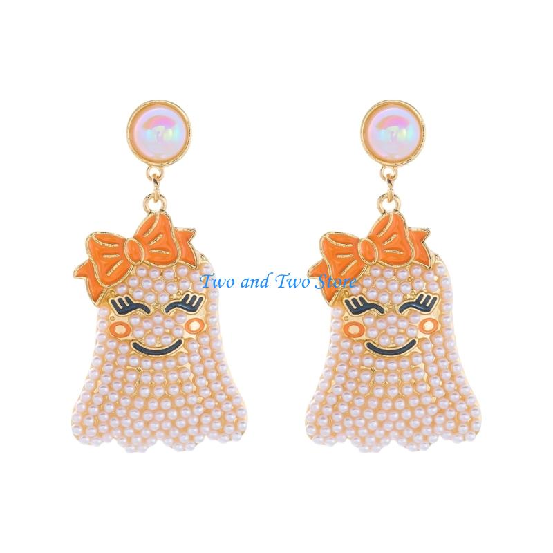 HX6F Alloy Halloween Earrings  - Women Accessories Description ulasan dan harga