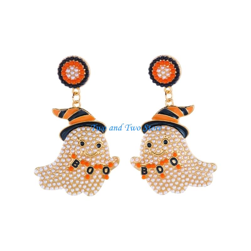 HX6F Alloy Halloween Earrings  - Women Accessories Description ulasan dan harga