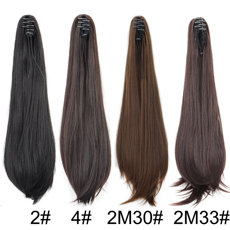 Elegant Synthetic Ponytail Wom - Hair Claw Clip Set ulasan dan harga