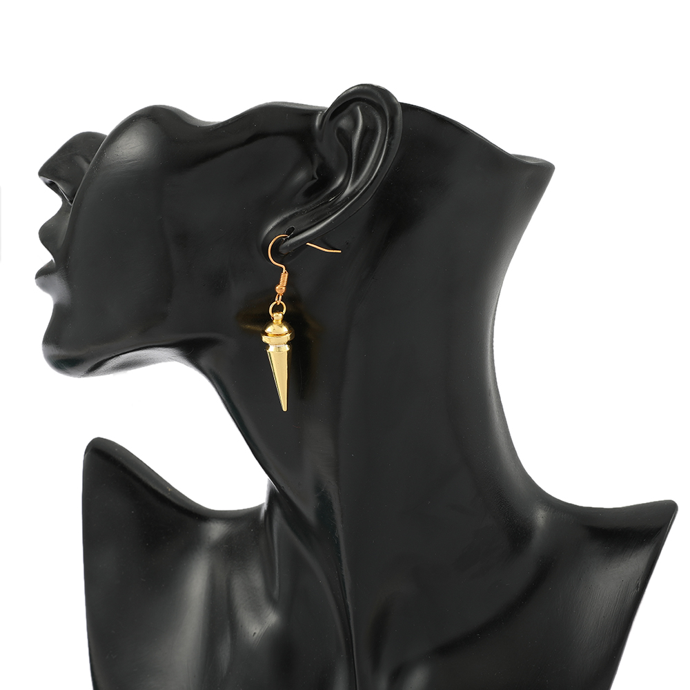 Fashion Anime Golden Color Awl - Women Accessories Earrings ulasan dan harga