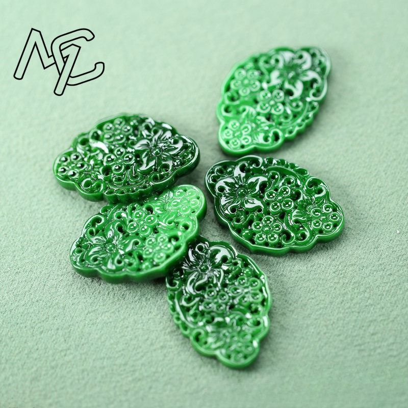 2pcs DIY Natural Dry Green Eme - Women'S Accessories ulasan dan harga