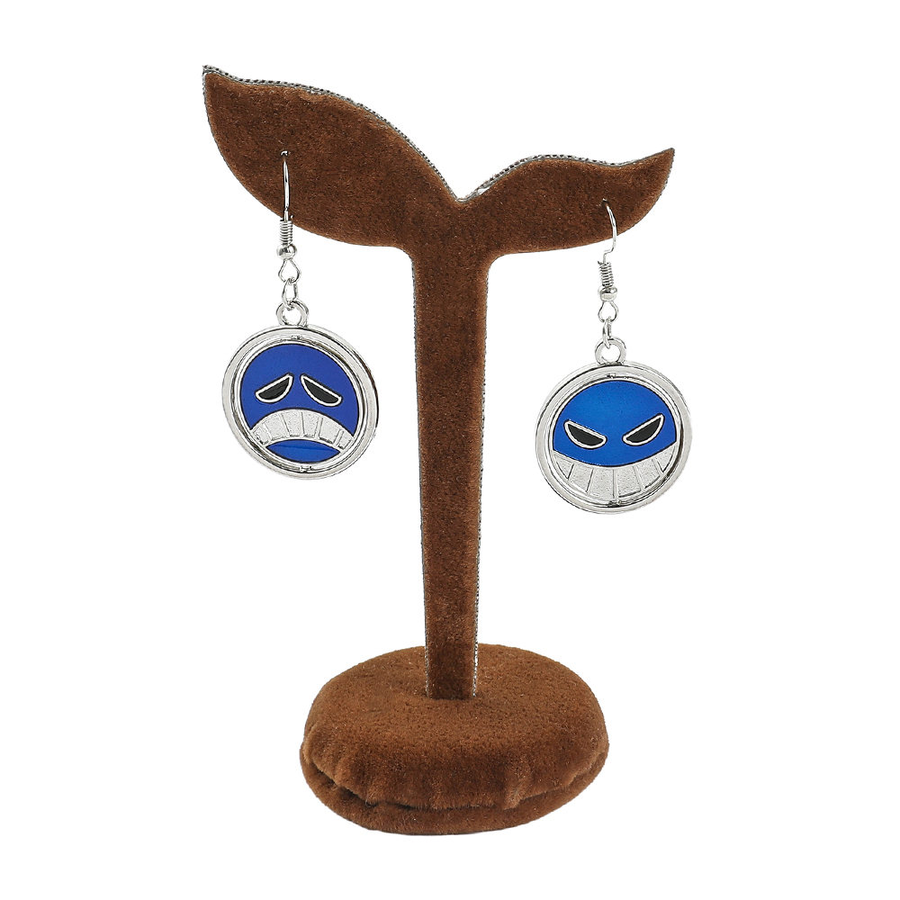 Creative Rotatable Smiling Fac - Women Accessories Earrings ulasan dan harga
