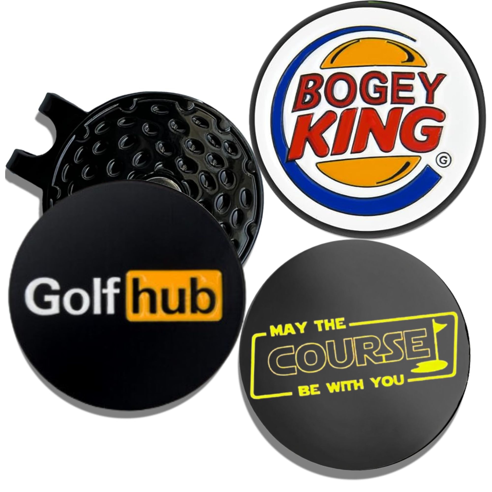 3 Pcs Funny Golf Ball Markers  - Women'S Golf Accessories ulasan dan harga