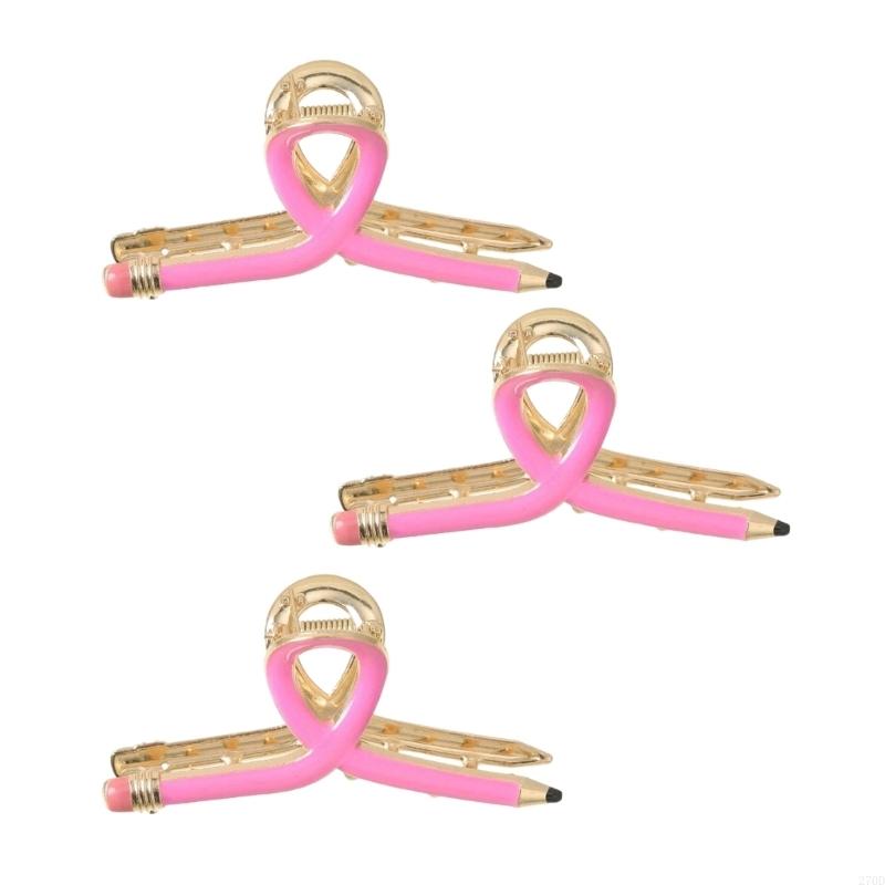 3PCS Metal Pencil Hair Claw Cl - Women Accessories Description ulasan dan harga
