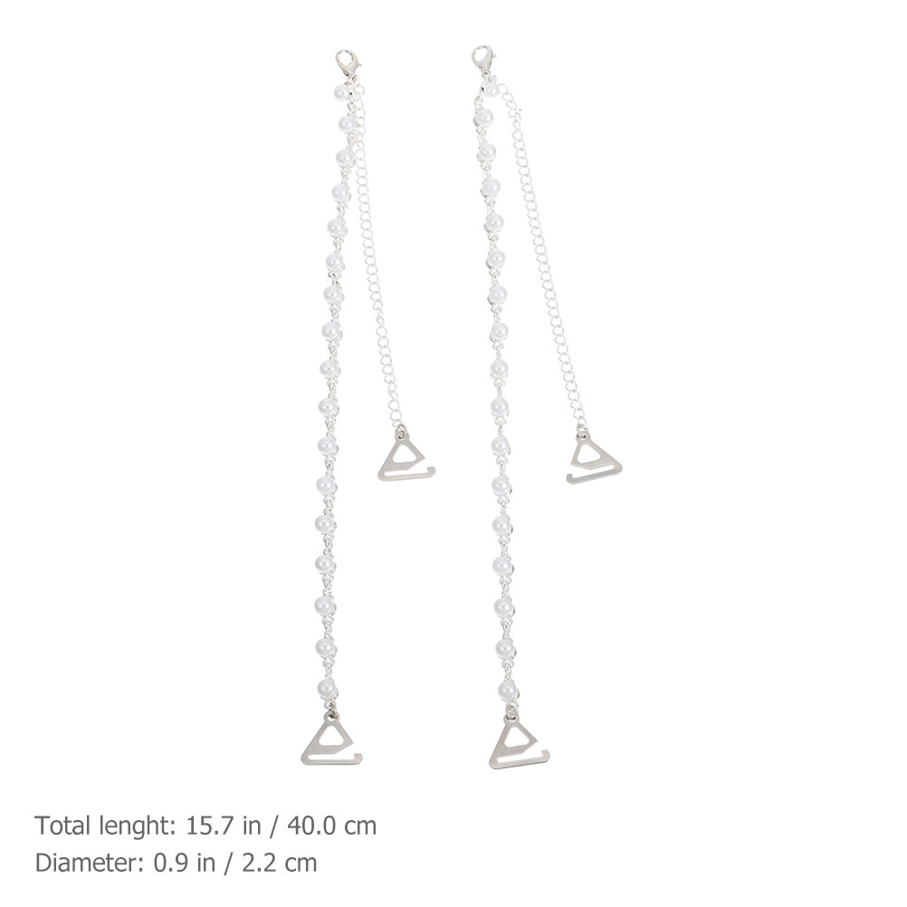 1Pair Elegant Bra Straps Alloy - Women Accessories Holder ulasan dan harga