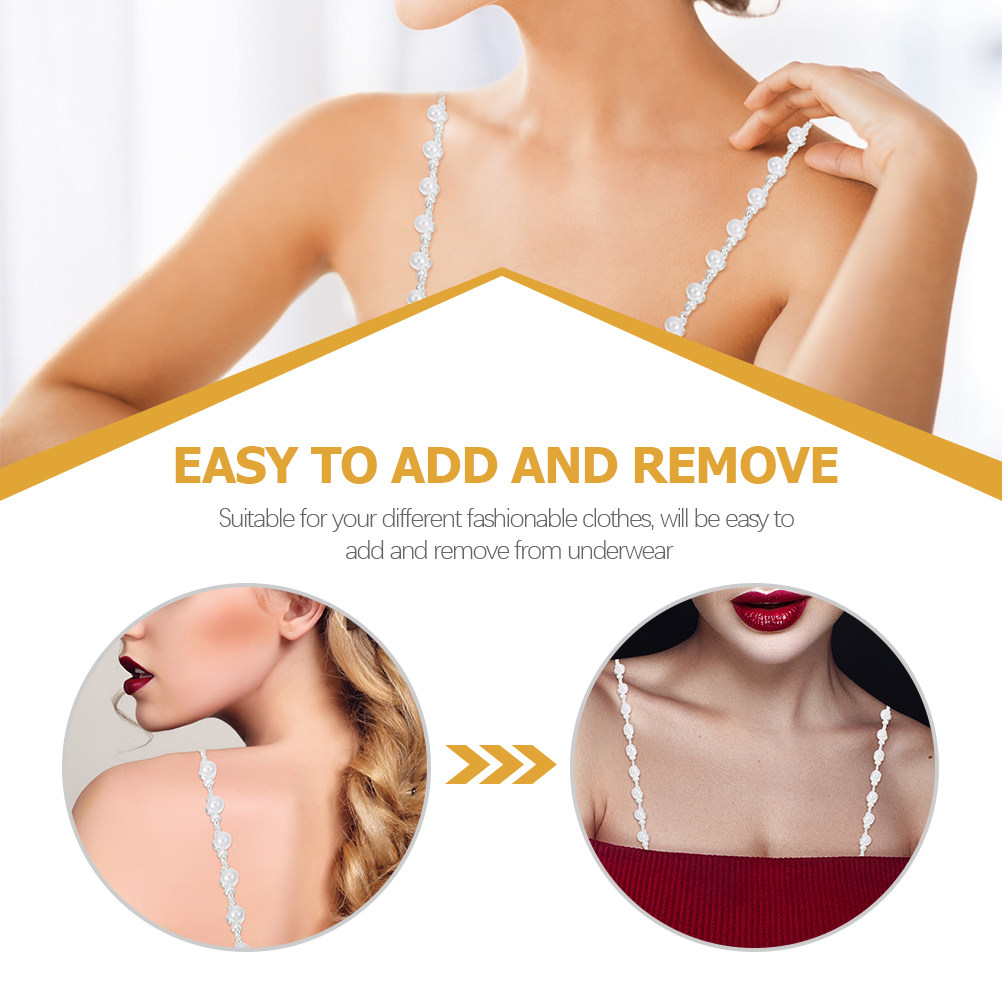 1Pair Elegant Bra Straps Alloy - Women Accessories Holder ulasan dan harga