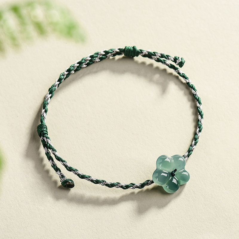 Burmese Jadeite Flower Bracele - Women'S Accessories ulasan dan harga