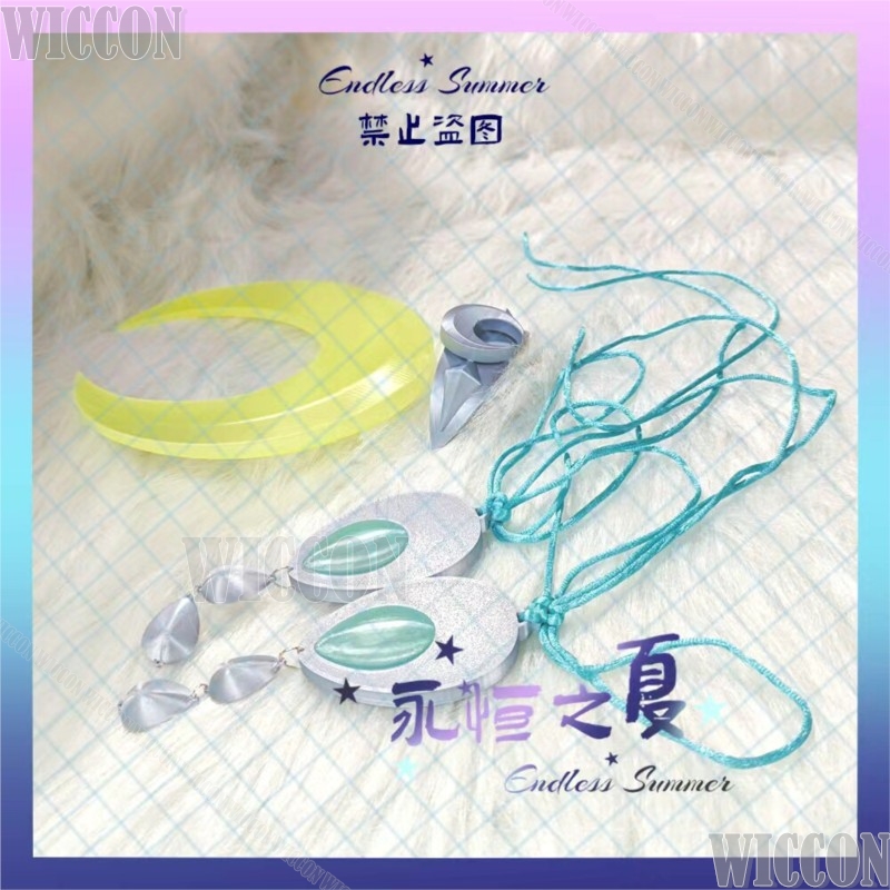 Zibai Cosplay Costume Game Gen - Women Accessories Earrings ulasan dan harga